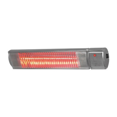 Chauffage de terrasse électrique 1800W Golden Comfort avec télécommande - EUROM