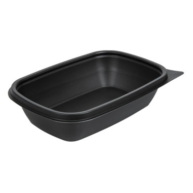 Petites barquettes alimentaires rectangulaires 500ml (lot de 300) - 134 x 196 x 45 mm - FASTPAC