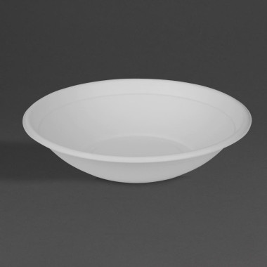 Bols à poke en bagasse 682ml (lot de 50) - 208 x 208 x 120 mm - FIESTA COMPOSTABLE