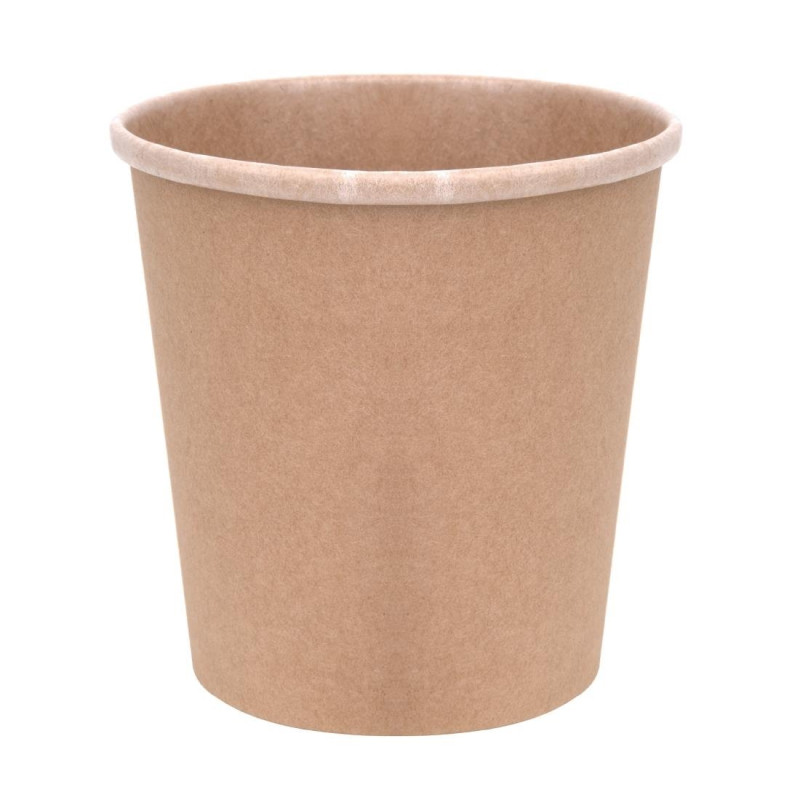 Pots à soupe compostables en PLA 98 mm - 45,4 cl (x500) - FIESTA COMPOSTABLE