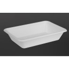 Barquettes alimentaires en bagasse Fiesta Compostable 500ml (lot de 100) - 128 x 181 x 38 mm - FIESTA RECYCLABLE