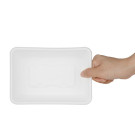 Barquettes alimentaires en bagasse Fiesta Compostable 650ml (lot de 100) - 128 x 181 x 45 mm - FIESTA RECYCLABLE