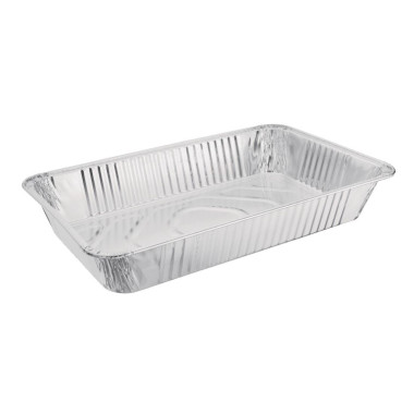 Barquettes aluminium GN 1/1 - 320 x 530 x 78 mm - FIESTA RECYCLABLE
