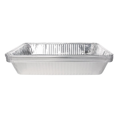 Barquettes aluminium GN 1/1 - 320 x 530 x 78 mm - FIESTA RECYCLABLE