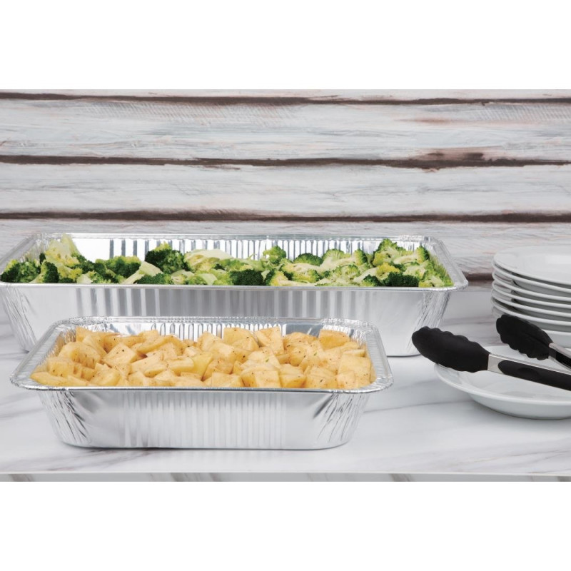 Barquettes aluminium GN 1/2 - 260 x 320 x 67 mm - FIESTA RECYCLABLE