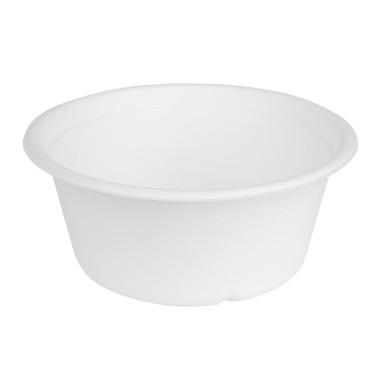 Bols en bagasse Fiesta Compostable 400 ml (lot de 50) - 135 x 135 x 205 mm - FIESTA RECYCLABLE