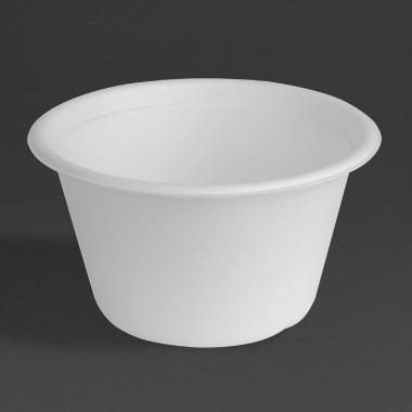 Bols en bagasse Fiesta Compostable 500 ml (lot de 50) - 135 x 135 x 230 mm - FIESTA RECYCLABLE