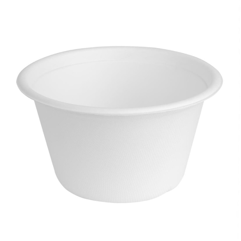 Bols en bagasse Fiesta Compostable 500 ml (lot de 50) - 135 x 135 x 230 mm - FIESTA RECYCLABLE