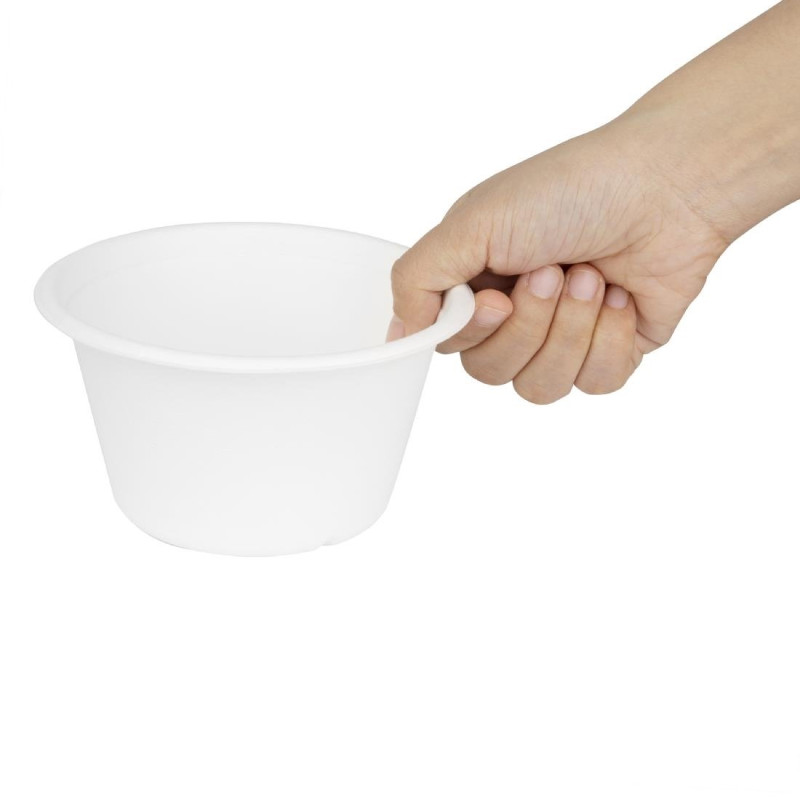 Bols en bagasse Fiesta Compostable 500 ml (lot de 50) - 135 x 135 x 230 mm - FIESTA RECYCLABLE