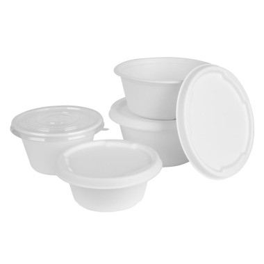 Bols en bagasse Fiesta Compostable 900 ml (lot de 50) - 160 x 160 x 260 mm - FIESTA RECYCLABLE