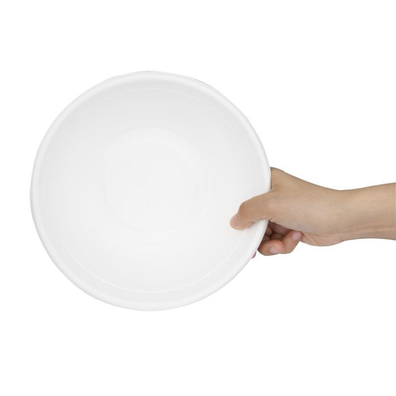 Bols à poke en bagasse Fiesta Compostable 909ml (lot de 50) - 208 x 208 x 150 mm - FIESTA RECYCLABLE