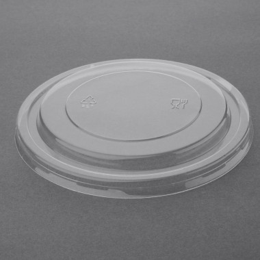 Couvercles PET pour bols salade ronds FB196 FB197 FB198 (Lot de 300) - FIESTA RECYCLABLE