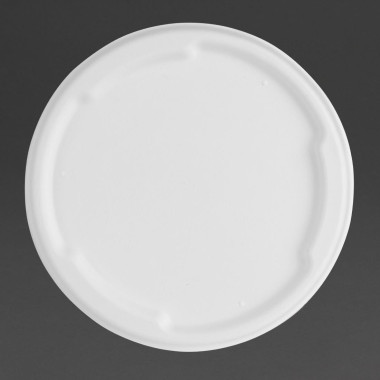 Couvercles en bagasse Fiesta Compostable pour bols de 750/900 ml (lot de 50) - 167 x 167 x 175 mm - FIESTA RECYCLABLE