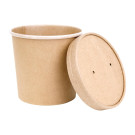 Couvercles pour pots à soupe 118 mm (lot de 500) - FIESTA RECYCLABLE