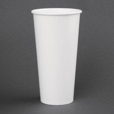 Gobelets boissons froides en papier 625ml 90mm (lot de 1000) - FIESTA RECYCLABLE