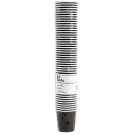 Gobelets jetables à café espresso noirs 120ml (lot de 50) - FIESTA RECYCLABLE
