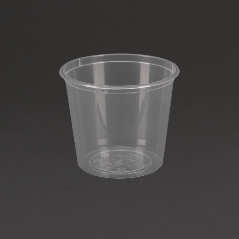Pots à sauce micro-ondables en plastique 150ml (lot de 100) - FIESTA RECYCLABLE