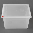 Bacs PP Click GN 2/3 avec couvercles et 7 clips de couleur 200mm 16,1L (lot de 4) - 325 x 354 x 200 mm - HYGIPLAS
