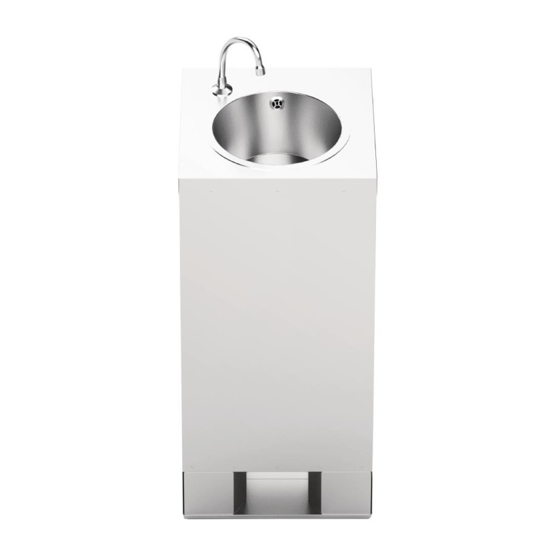 Station de lavage des mains mobile avec crédence 10L - 450 x 540 x 1250 mm - IMC