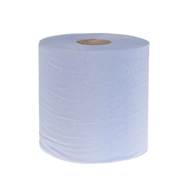 Bobines bleues à alimentation centrale 1 pli (lot de 6) - JANTEX