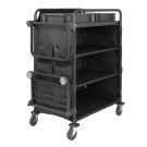Chariot de nettoyage compact - 1110 x 490 x 1125 mm - JANTEX