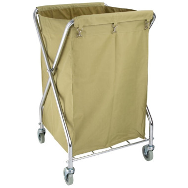 Chariot à linge Servo-X - 620 x 620 x 985 mm - JANTEX