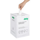 Chiffons de nettoyage compostables blancs Green (lot de 200) - JANTEX