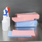 Chiffons de nettoyage salle de bain bleus (lot de 50) - JANTEX