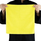 Chiffons en microfibre jaunes (lot de 5) - JANTEX