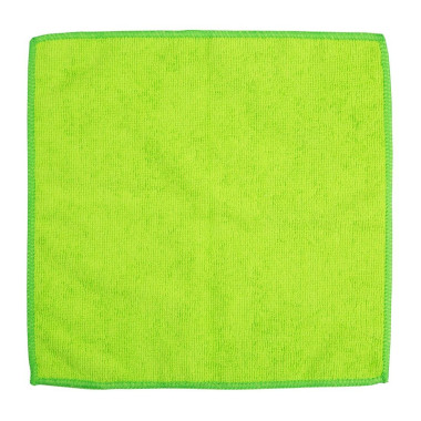 Chiffons en microfibre verts (lot de 5) - JANTEX
