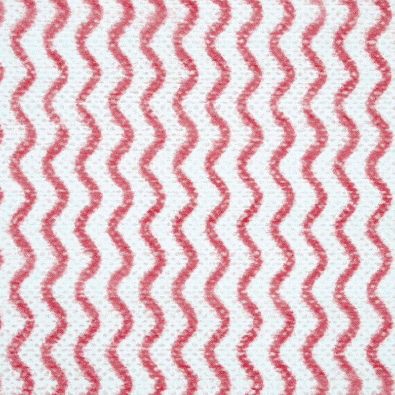 Chiffons non tissés rouges (rouleau de 100 chiffons) - JANTEX