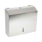Distributeur d essuie-mains en acier inoxydable - 260 x 110 x 285 mm - JANTEX