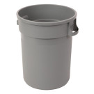 Poubelle plastique 120L - 650 x 570 x 820 mm - JANTEX