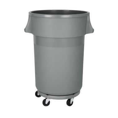 Poubelle ronde usage intensif 160L - JANTEX