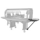 Tablette rallonge pour buffet et plan de travail Versa - 68.6 x 55.9 x 11.4 cm - Granit Gris - Cambro  au meilleur prix sur Rest