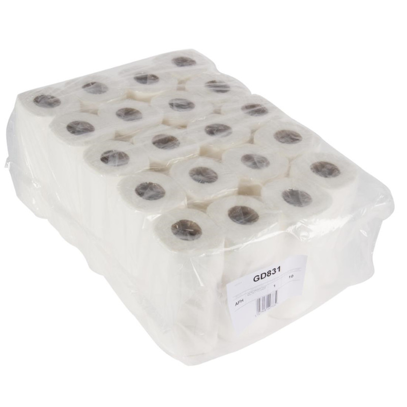 Rouleaux de papier toilette 3 plis Premium (lot de 40) - JANTEX