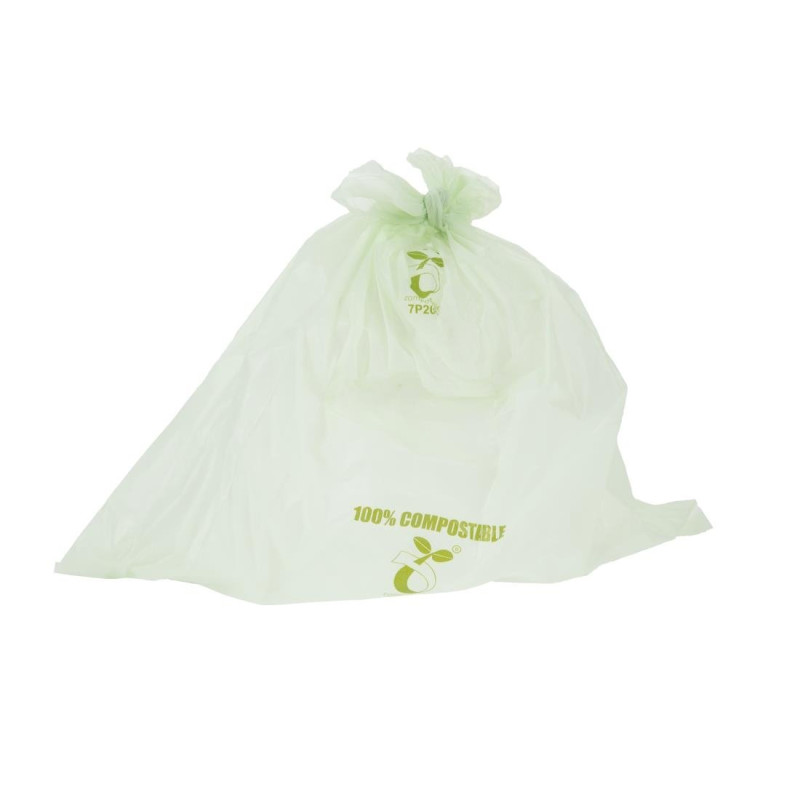Sacs poubelle compostables 10L (lot de 24) - JANTEX