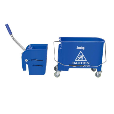 Seau essoreur Kentucky bleu 20L - 350 x 280 x 480 mm - JANTEX