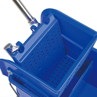 Seau essoreur Kentucky bleu 20L - 350 x 280 x 480 mm - JANTEX
