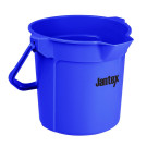 Seau gradué avec bec verseur 10L bleu - JANTEX