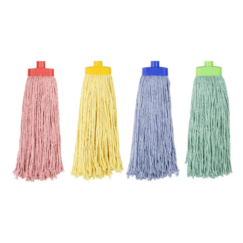 Tête serpillière à franges Kentucky bleue 450g - JANTEX
