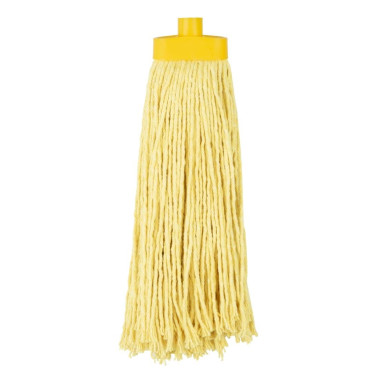 Tête serpillière à franges Kentucky jaune 450g - JANTEX