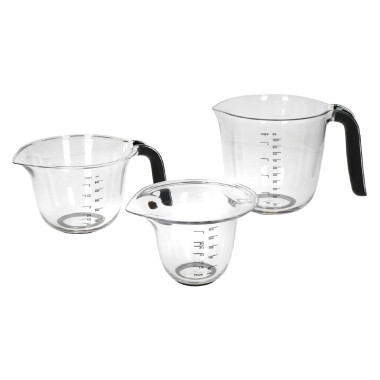 Pichets doseurs noirs (lot de 3) - KITCHENAID