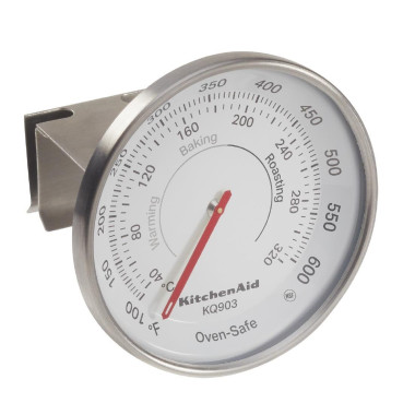 Thermomètre de four à cadran Global noir 7,62cm - KITCHENAID