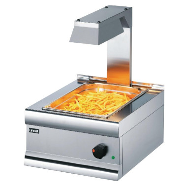 Chauffe-frites avec rampe Silverlink 600mm CS4/G - 450 x 600 x 645 mm - LINCAT