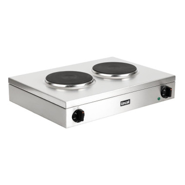 Plaque de cuisson électrique double Lynx 400 LBR2 - 565 x 400 x 120 mm - LINCAT