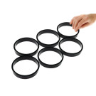 Cercles à tarte Exoglass 100 mm (lot de 6) - 100 x 100 x 20 mm - MATFER BOURGEAT