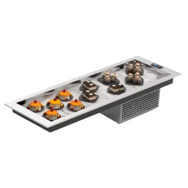 Vitrine Réfrigérée Drop-In - 1190 mm - Sans Groupe - Sayl  au meilleur prix sur Restock CHR