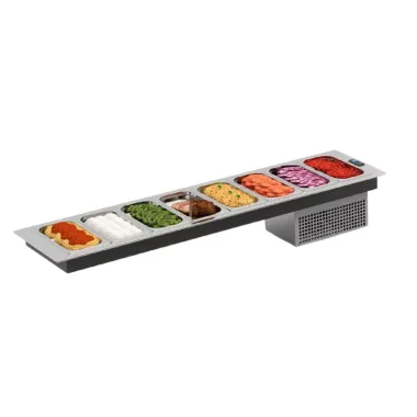 Vitrine Réfrigérée Drop-In - 1540 mm - Sans Groupe - Sayl  au meilleur prix sur Restock CHR