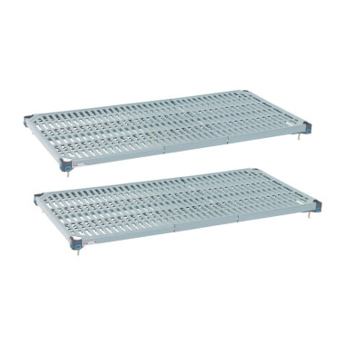 Etagères Max Q (lot de 2) - 610 x 610 x 50 mm - Ref MQ2436G-2PK - METRO